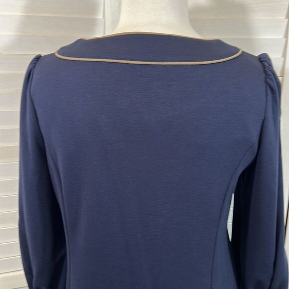 Next Navy Blue Dress Size10 (UK 14) Retro Style Shift - Picture 10 of 14
